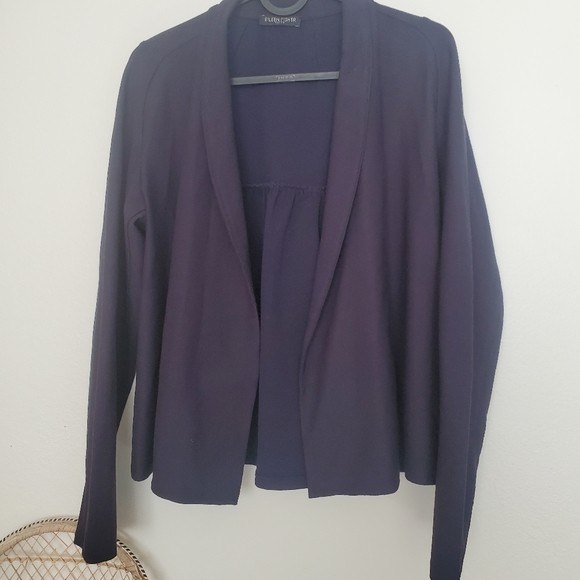 Eileen Fisher open jacket - Picture 5 of 7
